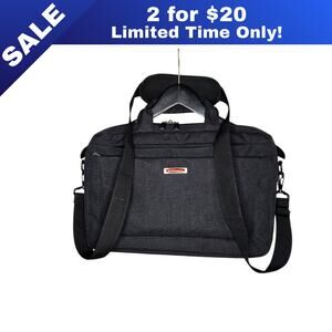 [Sale: 2 for $20!] Swiss Mobility Black Laptop Bag Messenger Briefcase